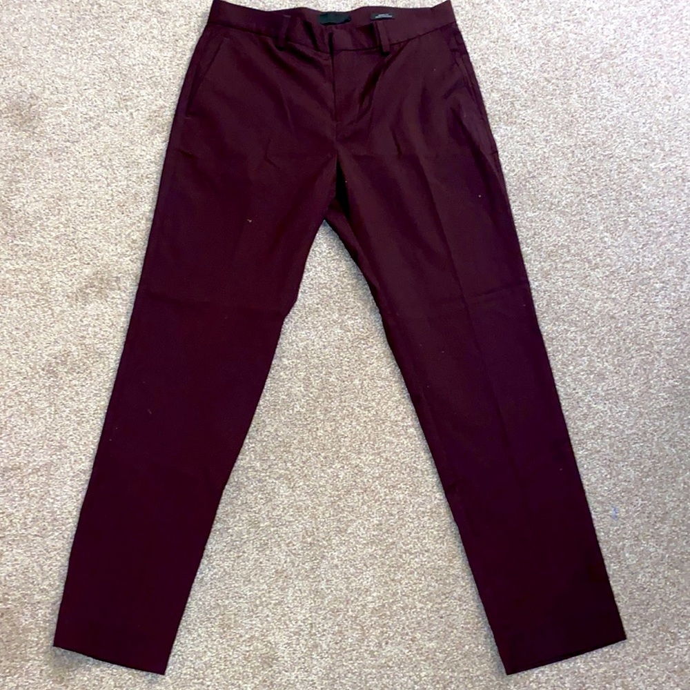 Skinny fit dress for pants great color burgundy